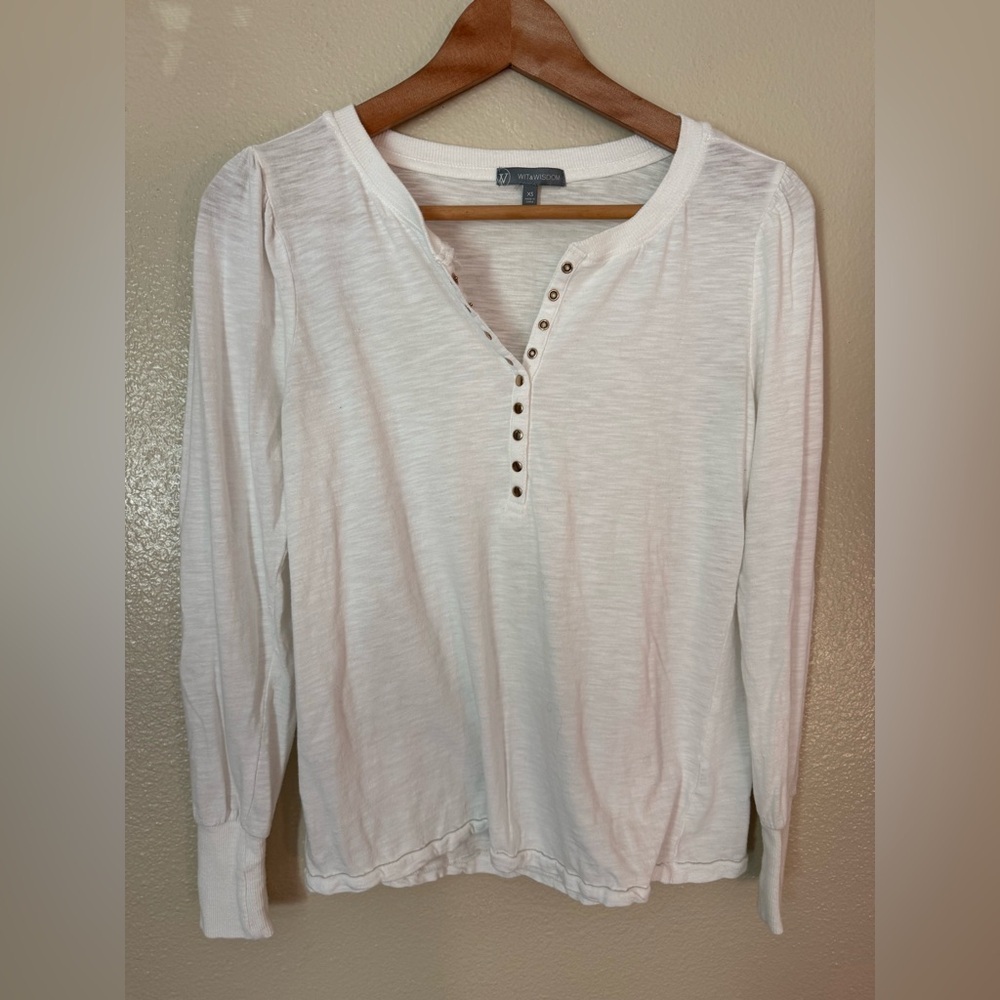 Wit & Wisdom Long Sleeve Blouse